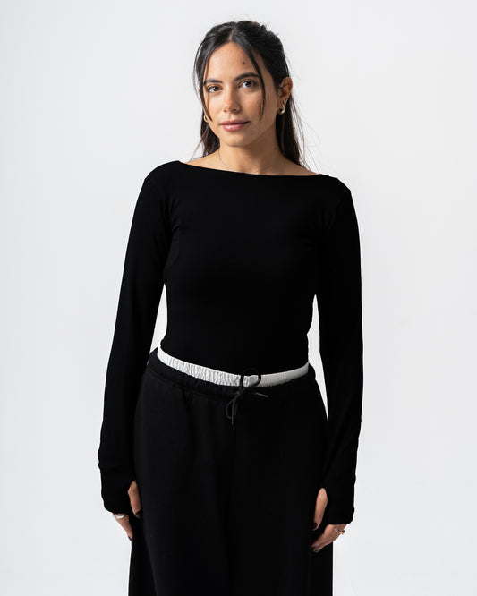 Black Basic Top